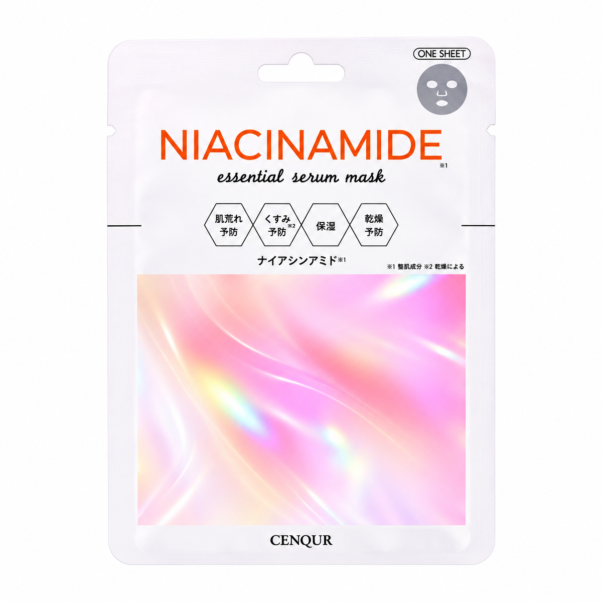 Niacinamide Essential Serum Masks — 1 x 10 pcs, 275 g