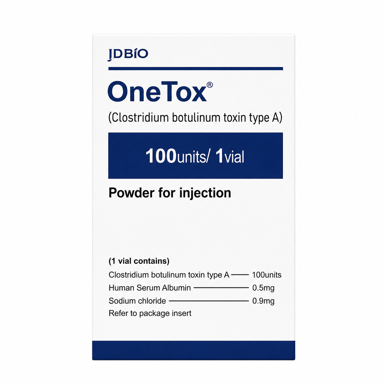 Onetox Aesthetic Beauty Formula – 100 Units