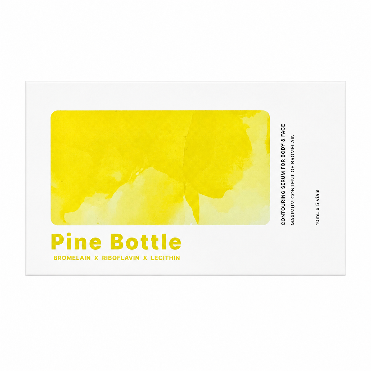 Pine Bottle Aesthetic Body Contour Formula (Bromelain) – 5 x 10 mL