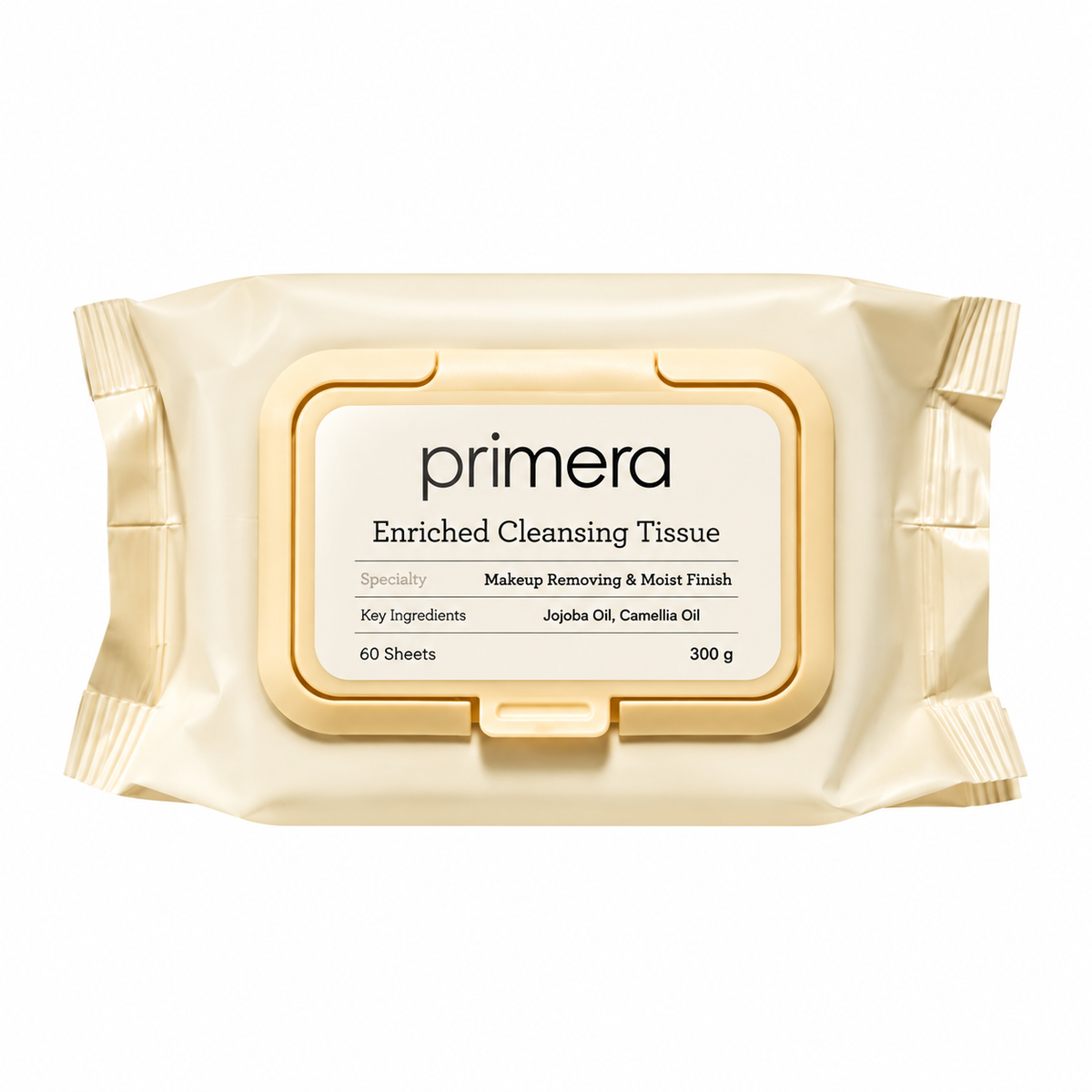 primera Enriched Cleansing Tissues — 480 g
