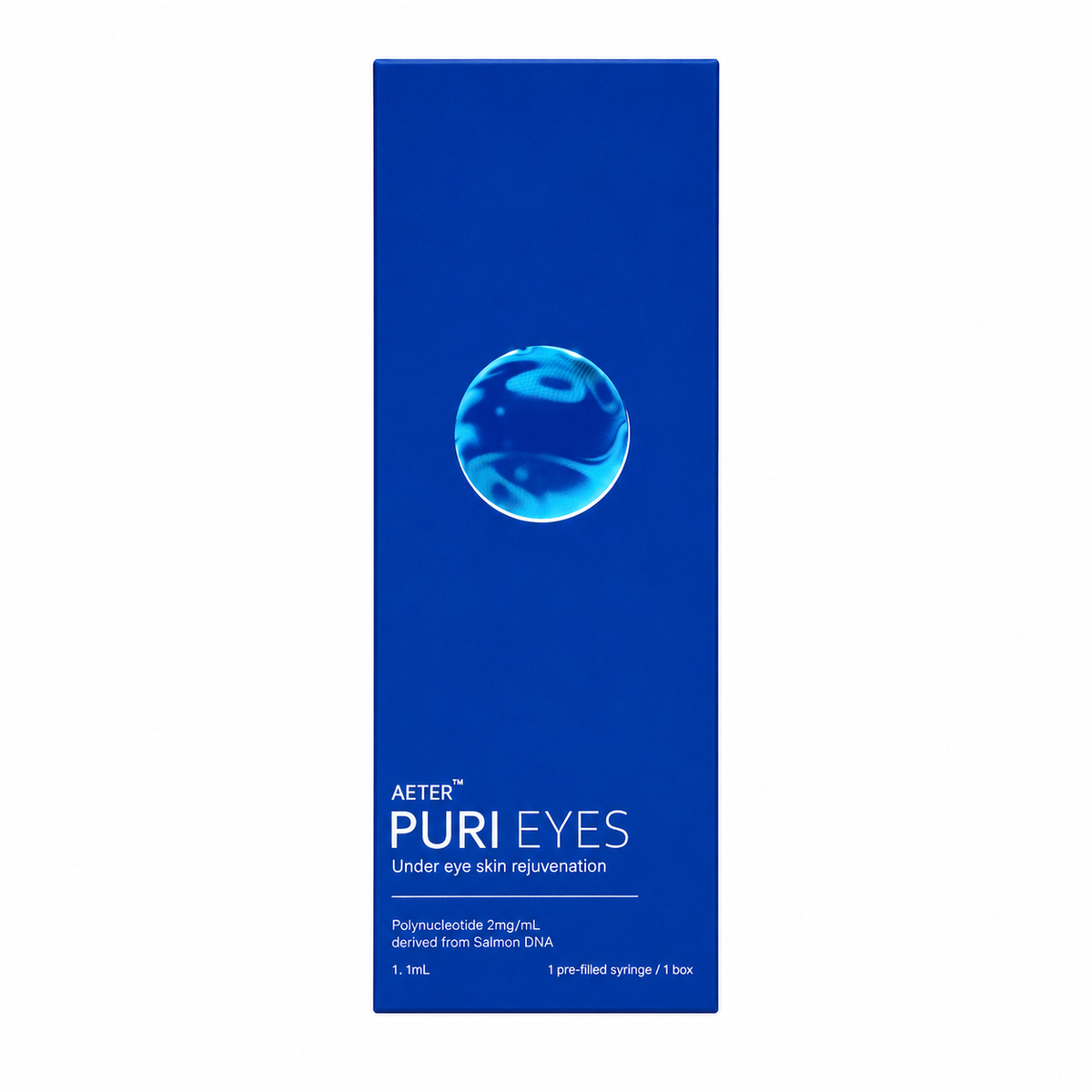 Puri Eyes Under Eyes Skin Booster (French PN) – 1 × 1.1 mL