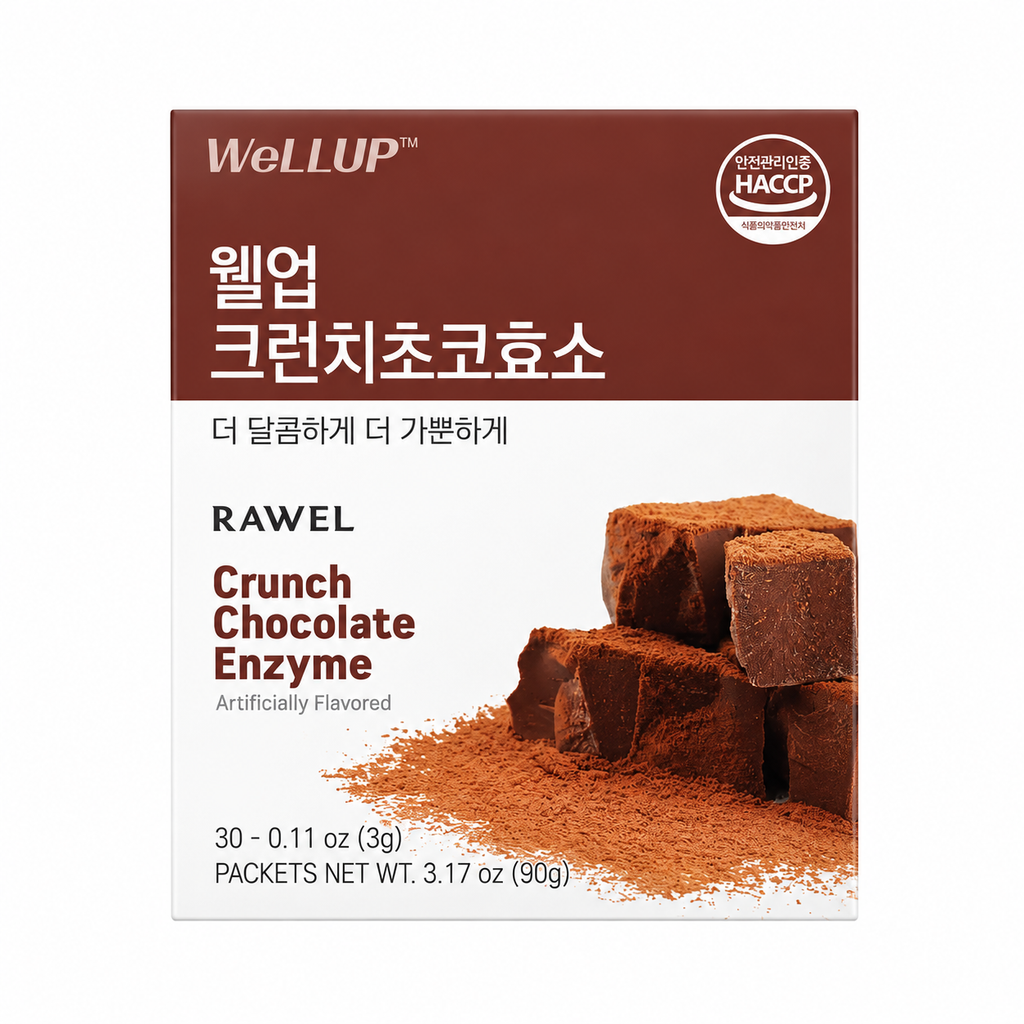 Rawel Well Up Crunchy Choco Enzyme — 135 g