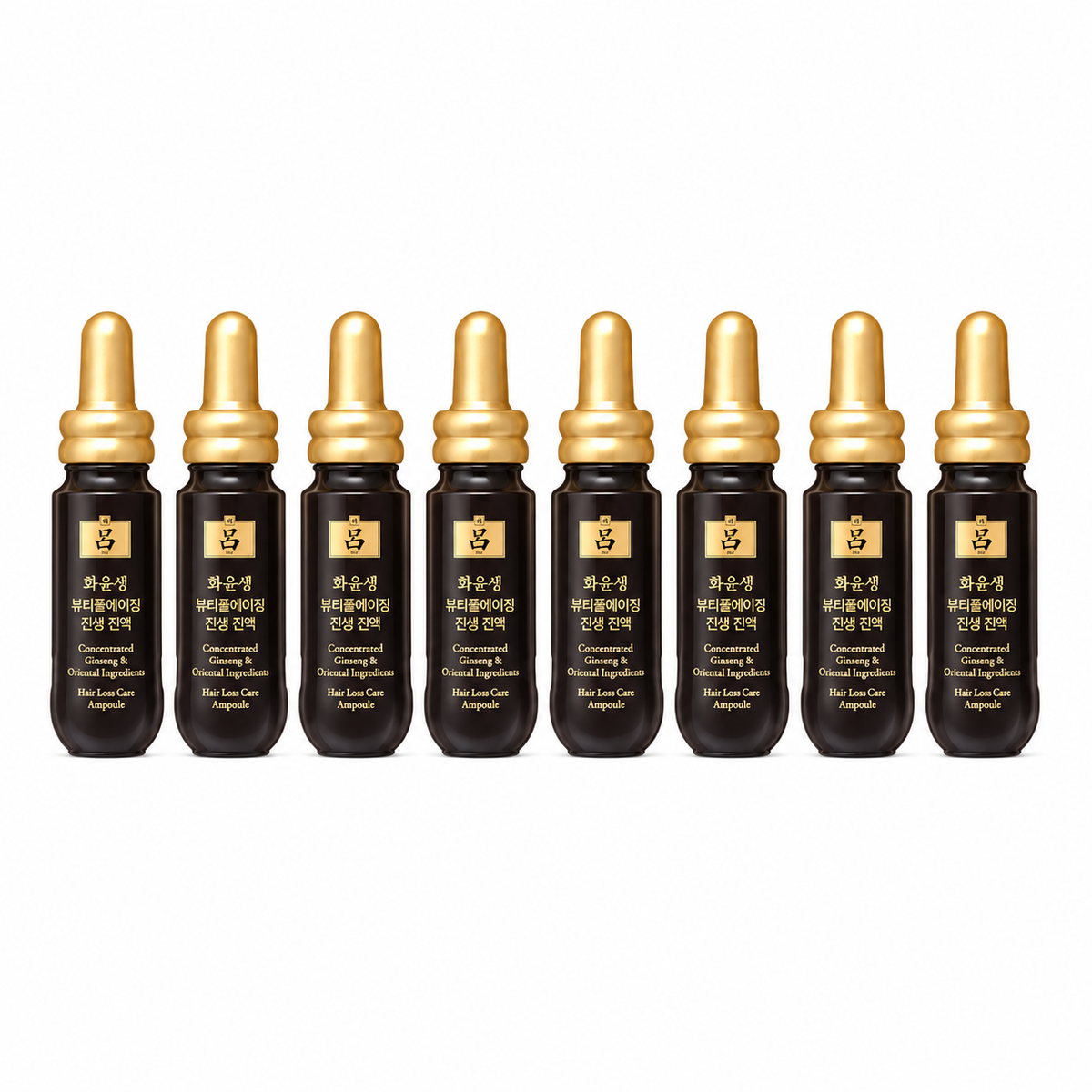 RYO Beautiful Aging Ampoule Hair Loss Care — 1 x 8 pcs