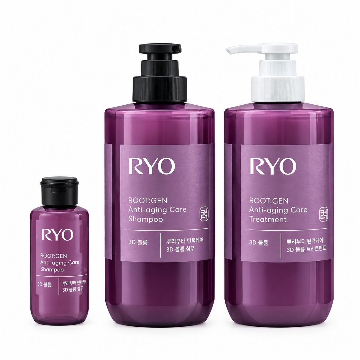 RYO Root:Gen Anti-Aging Care Shampoo Gift Set — 1 x 1460 g