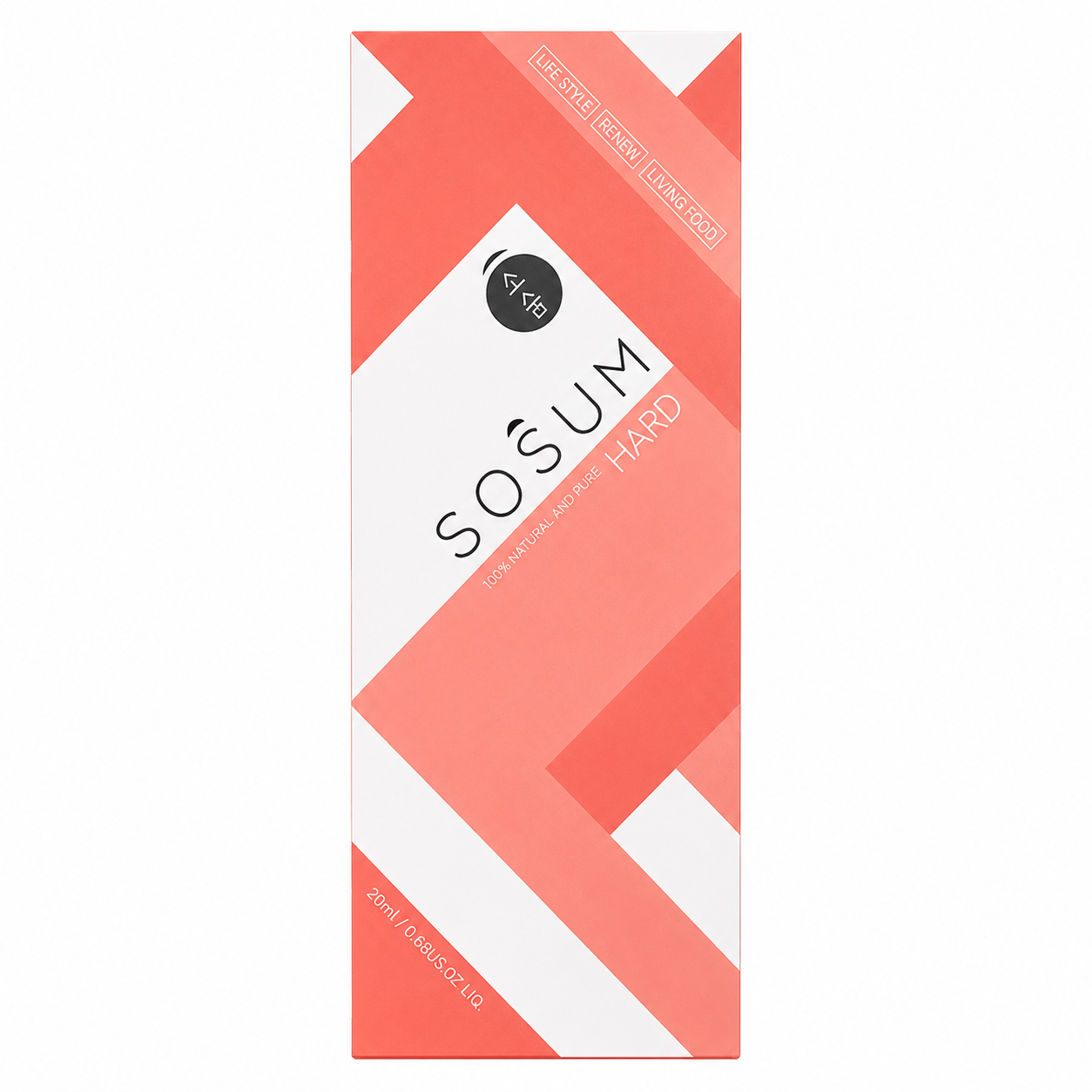 Sosum Cross-Linked Hyaluronic Acid Dermal Filler Non-Lidocaine Hard – 3 x 3.0 mL