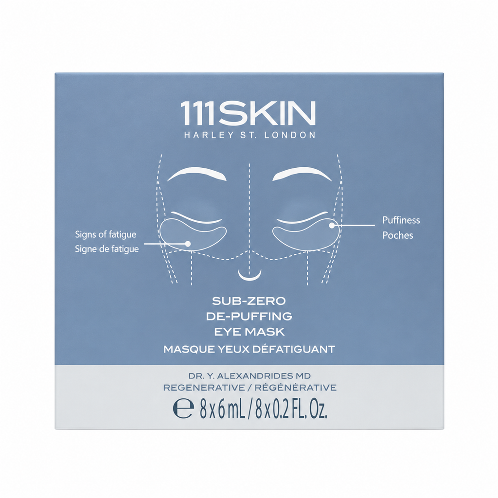 111SKIN Cryo De-Puffing Eye Masks — 8 × 6mL