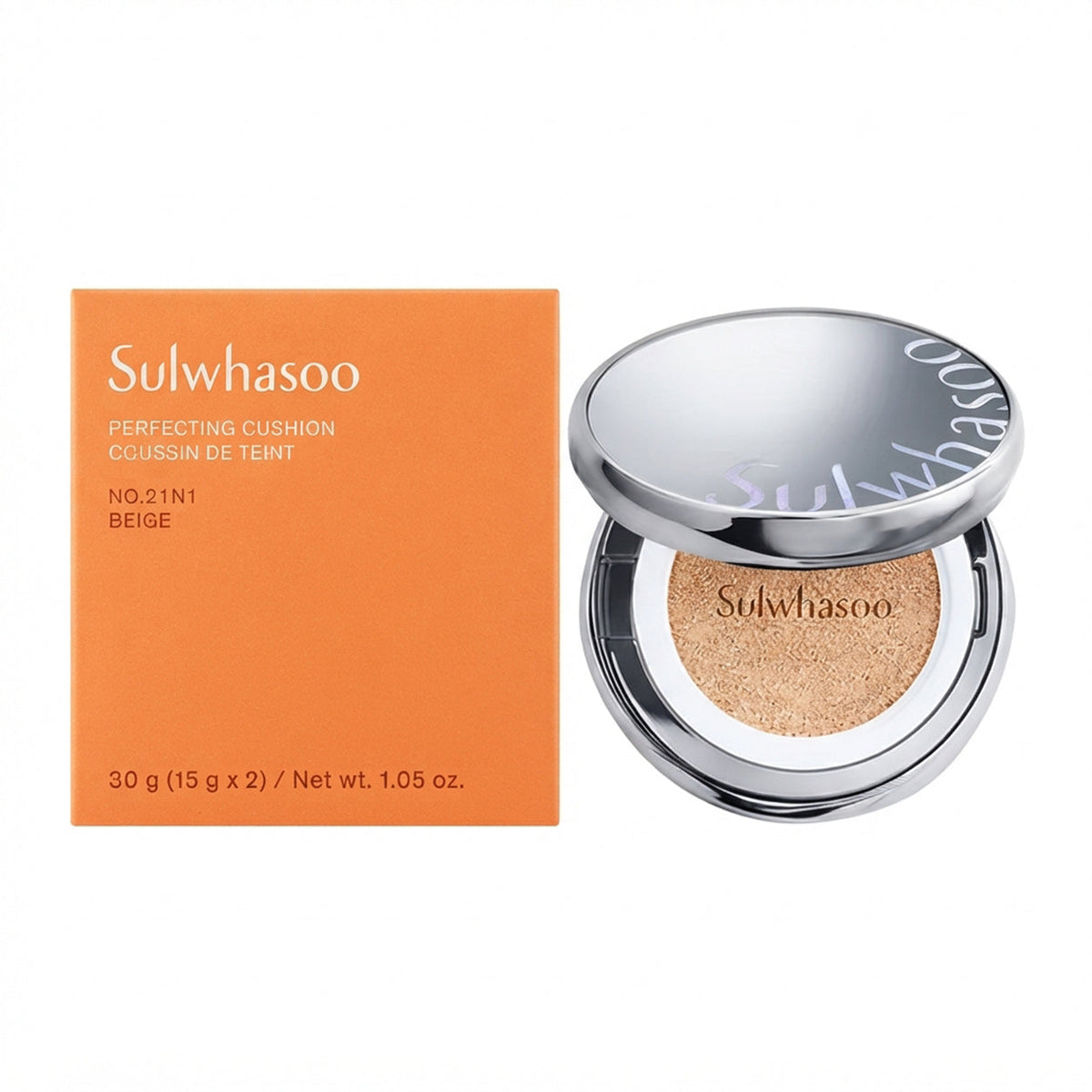 Sulwhasoo Perfecting Cushion SPF50+ PA+++ — 15 g