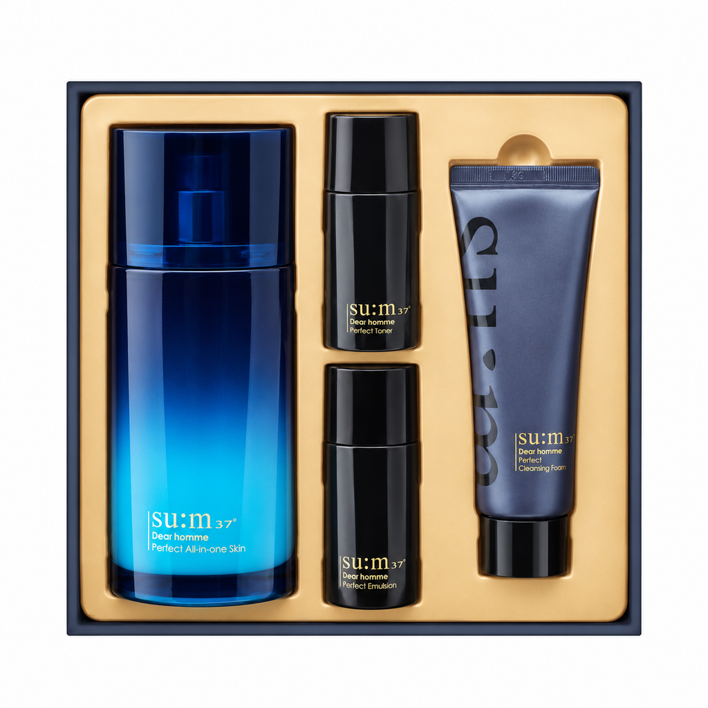 SU:M37 Dear Homme Perfect All-in-One Serum Special Set — Blue, 880 g
