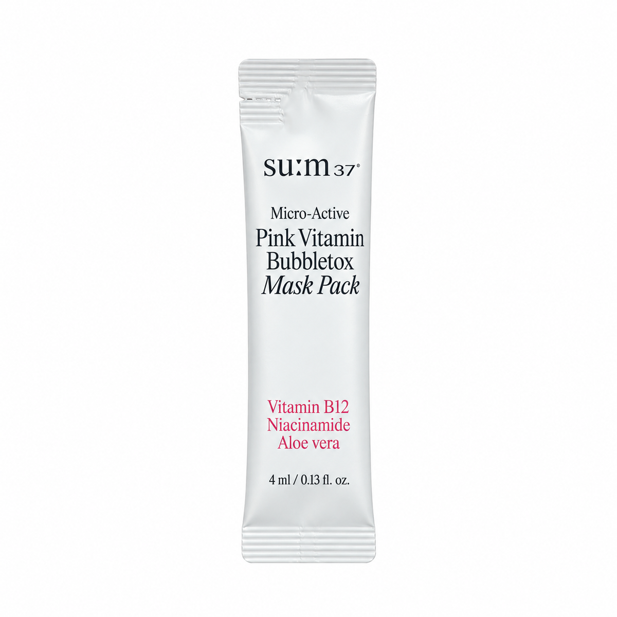 SU:M37 Micro-Active Pink Vitamin Bubbletox Mask Pack — 1 x 300 g