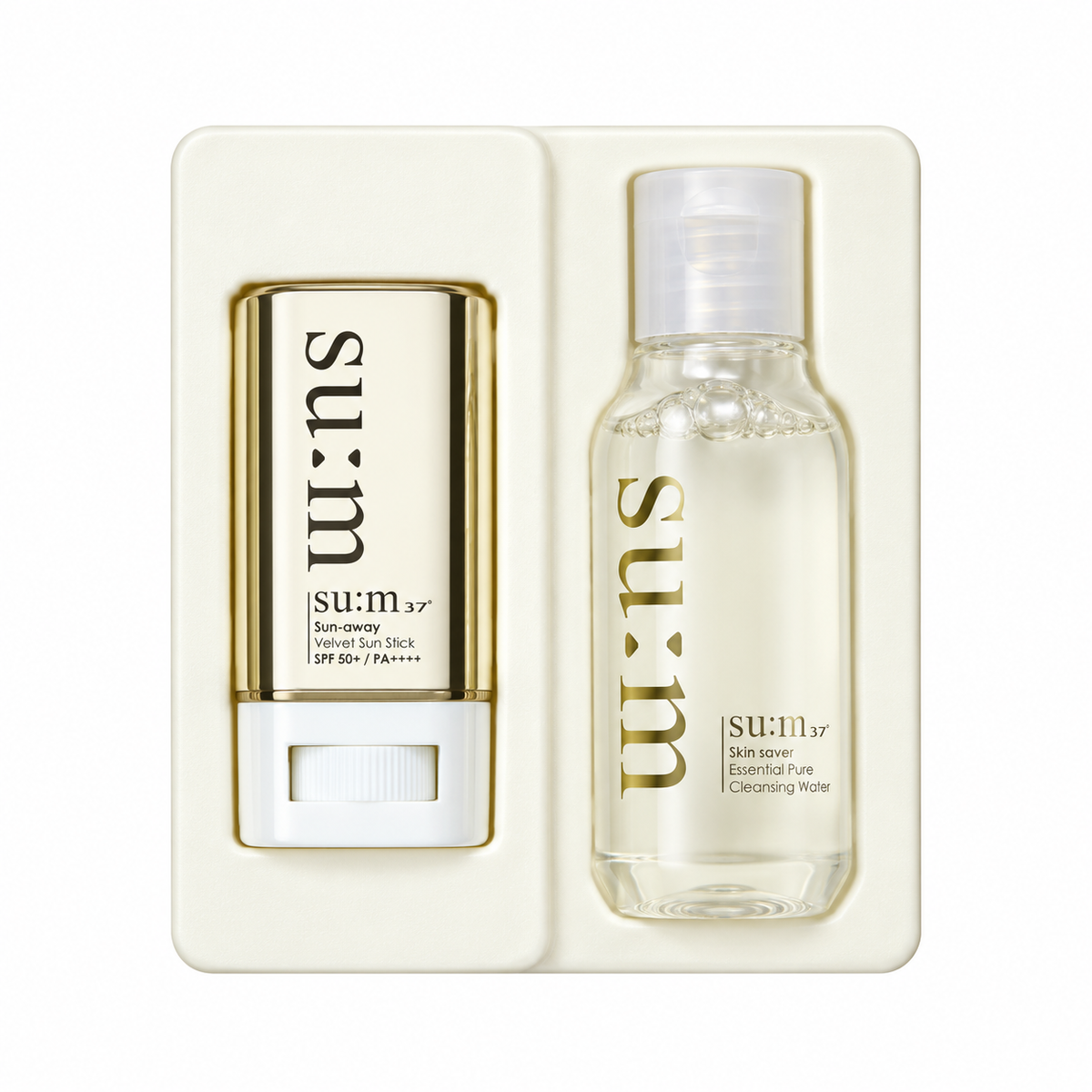 SU:M37 Sun-Away Velvet Sun Stick Special Set