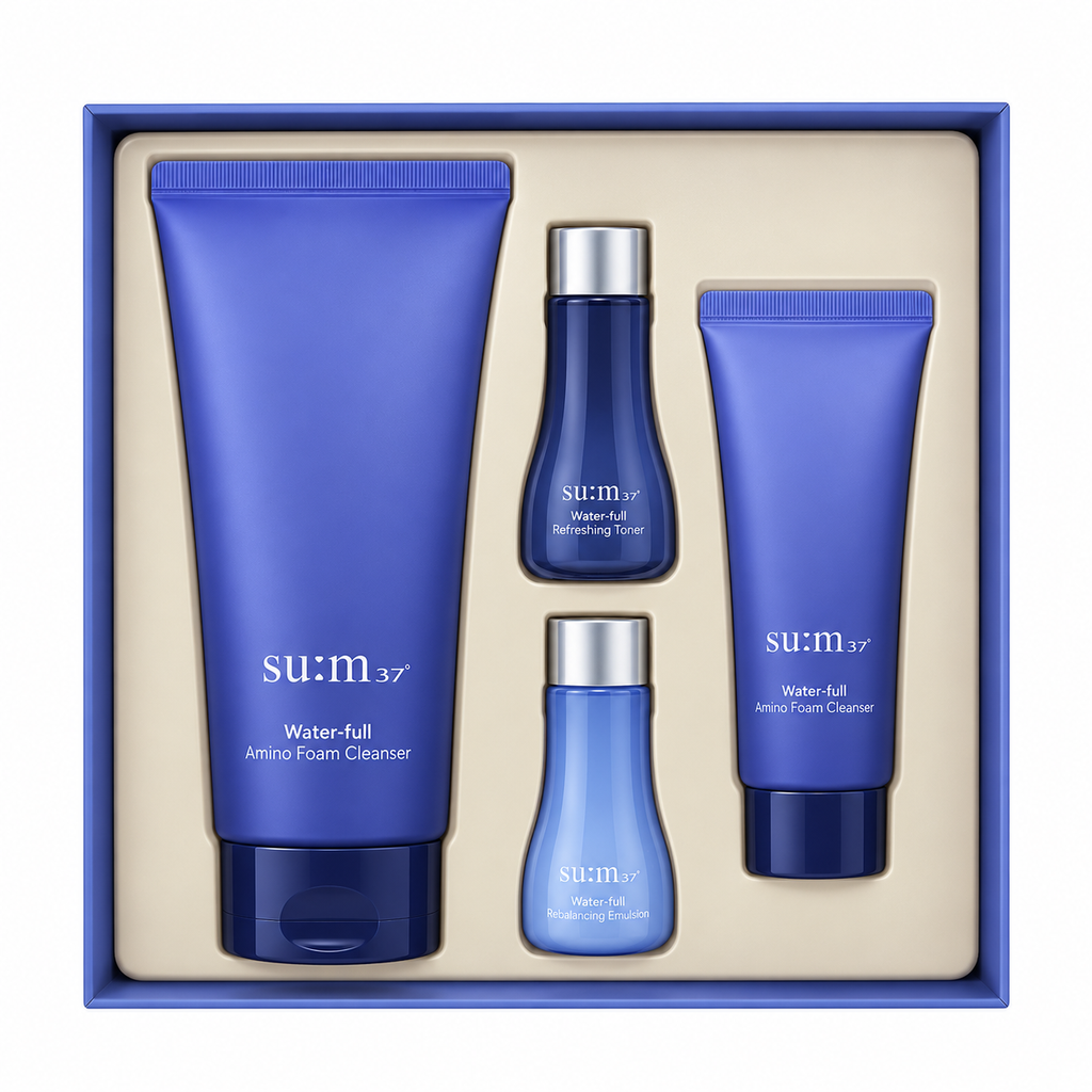 SU:M37 Water-Full Amino Foam Cleanser Special Set — 1 x 615 g