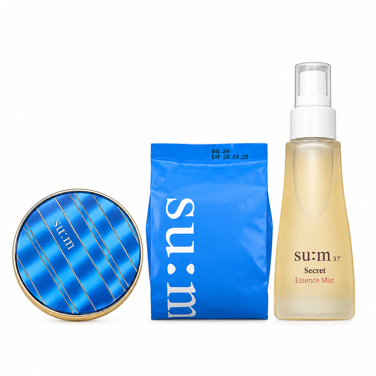 SU:M37 Water-Full CC Cushion Perfect Finish Special Set — Shade 01