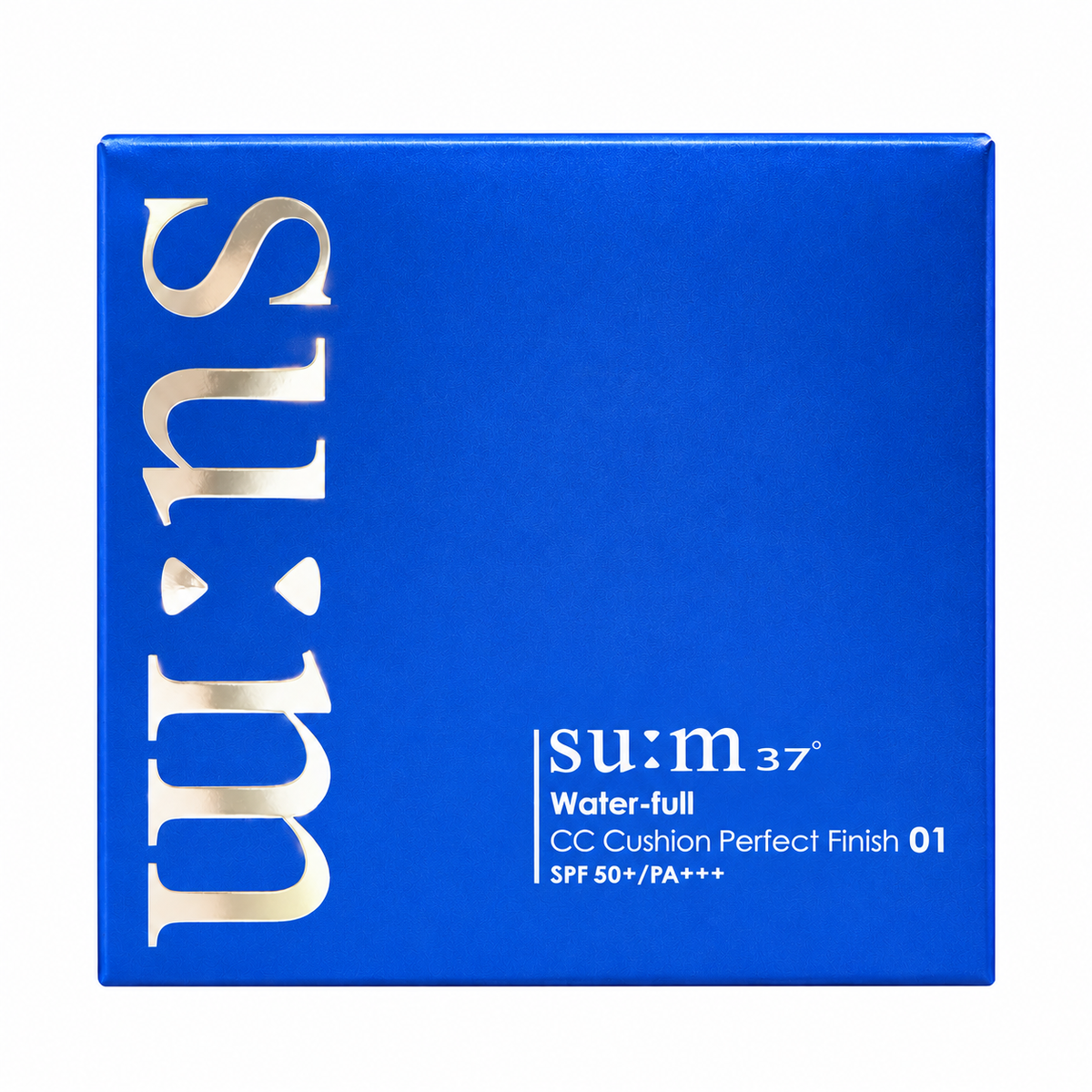 SU:M37 Water-Full CC Cushion Perfect Finish SPF50+ PA+++ with 1 Refill — Shade 01, 155 g