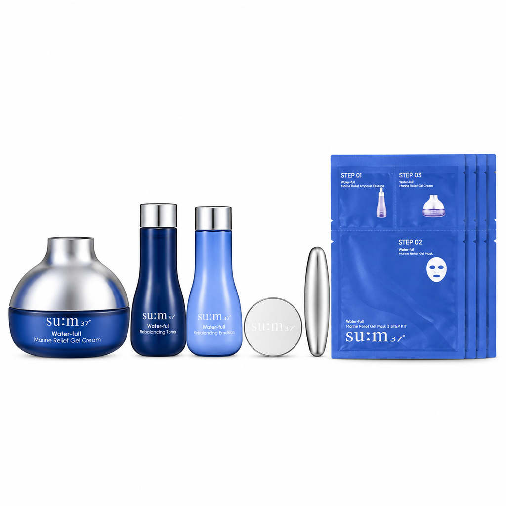 SU:M37 Water-Full Marine Relief Gel Cream Special Set — 1 x 120 mL