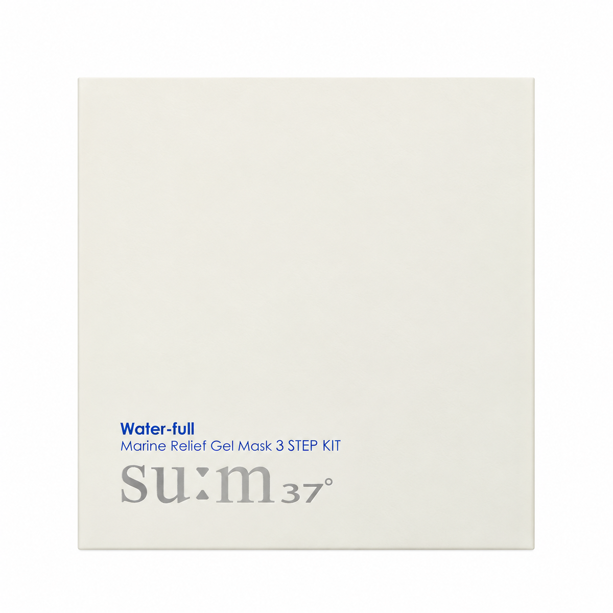SU:M37 Water-Full Marine Relief Gel Mask 3-Step Kit Special Set