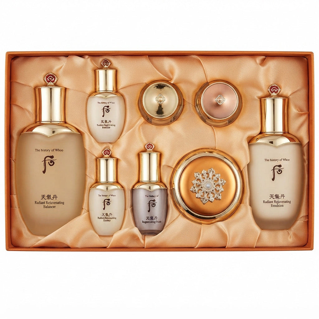 The History of Whoo Cheongidan Radiance 3-Piece Special Set with Cushion