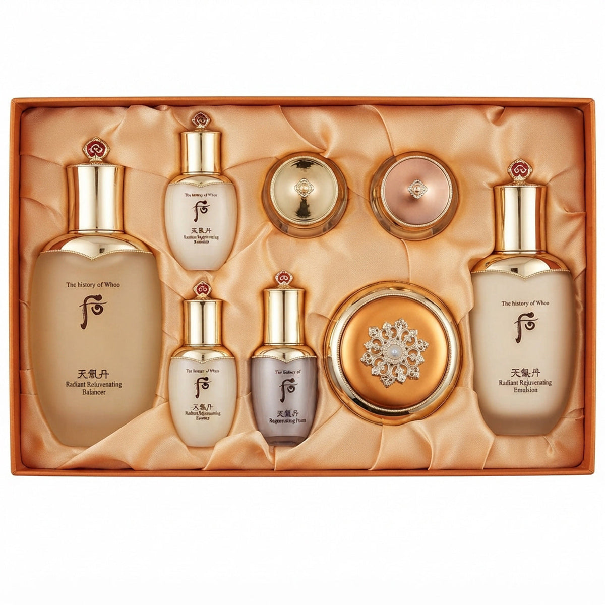 The History of Whoo Cheongidan Radiance 3-Piece Special Set with Cushion