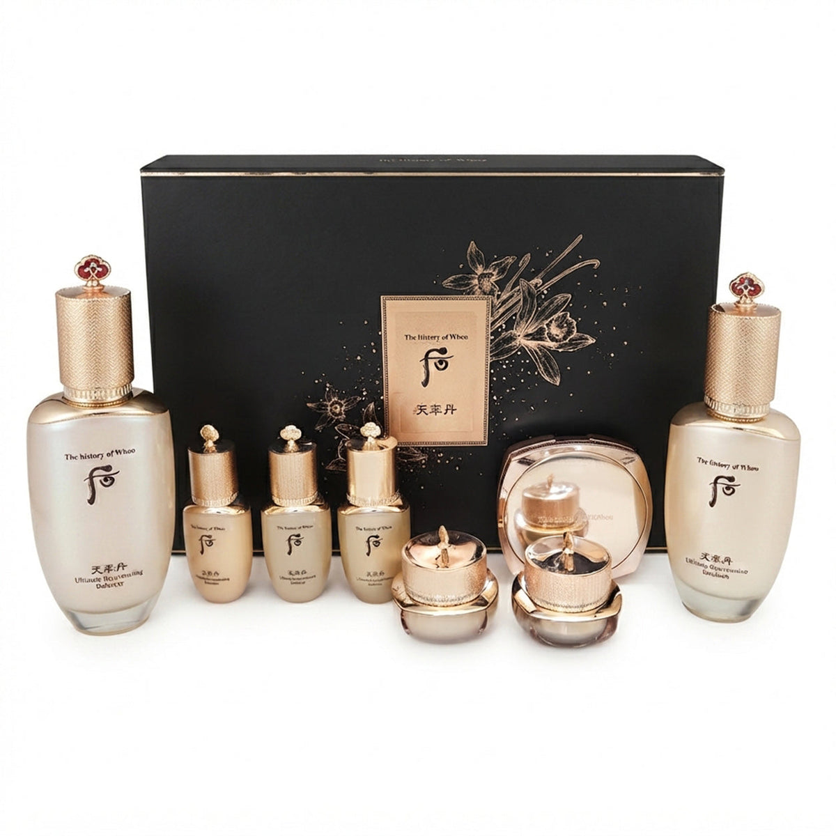 The History of Whoo Cheonyuldan 3-Piece Set with Cushion — 1 x 1450 g