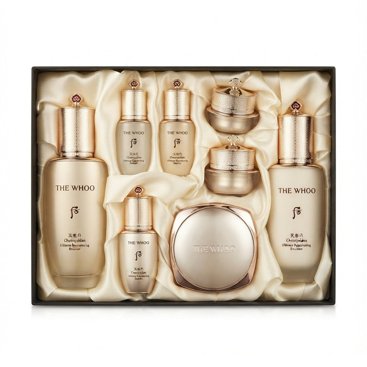 The History of Whoo Cheonyuldan 3-Piece Set with Cushion — 1 x 1480 g