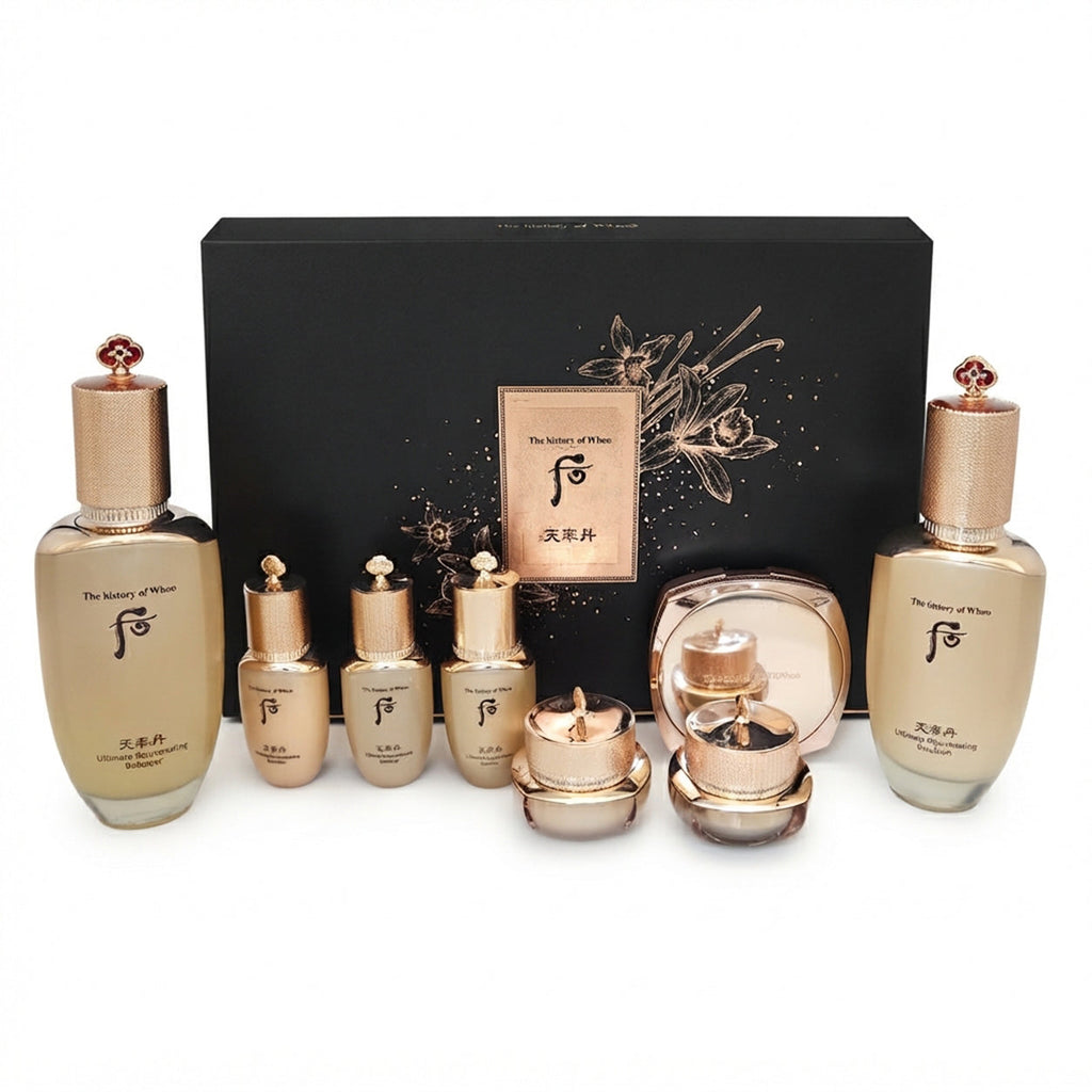 The History of Whoo Cheonyuldan 3-Piece Set with Cushion — 1 x 1480 g