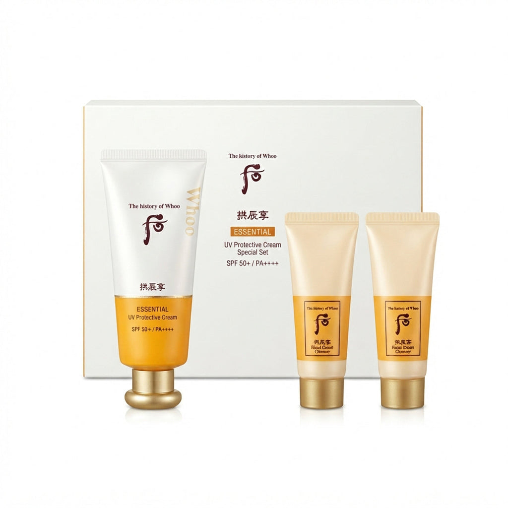 The History of Whoo Essential UV Protective Cream Special Set SPF50+ PA+++