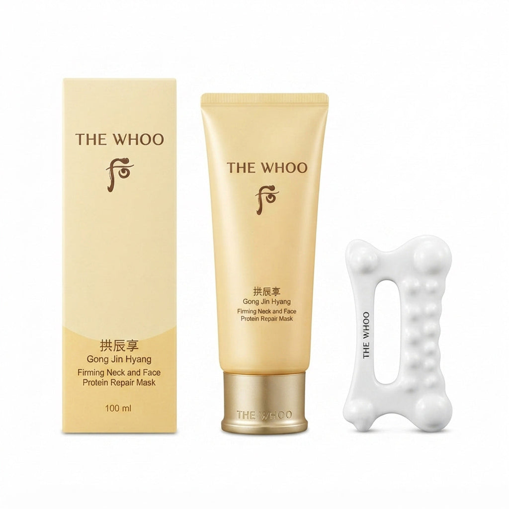 The History of Whoo Gongjinhyang Firming Neck and Face Protein Repair Mask Special Set
