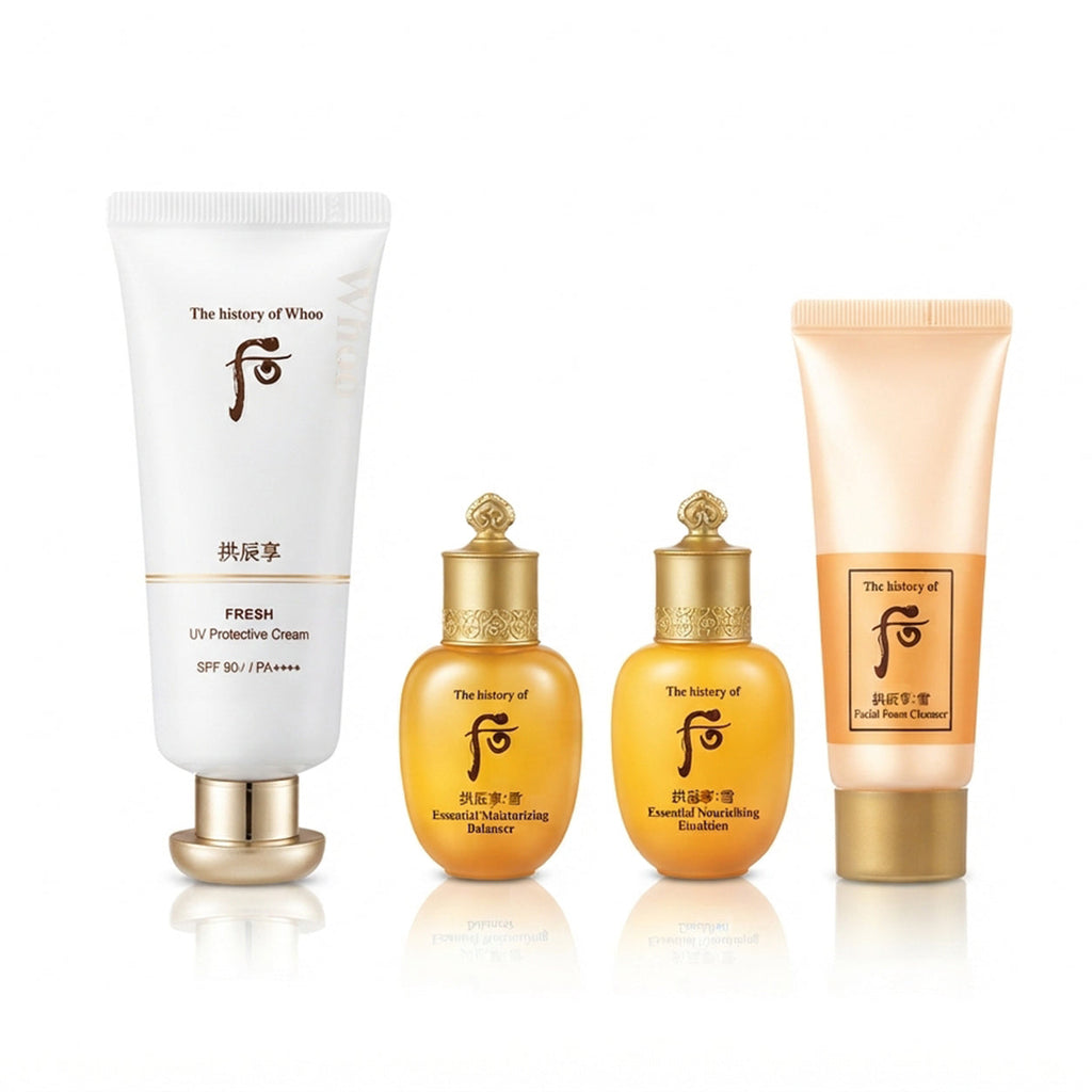 The History of Whoo Gongjinhyang Fresh UV Protective Cream Special Set