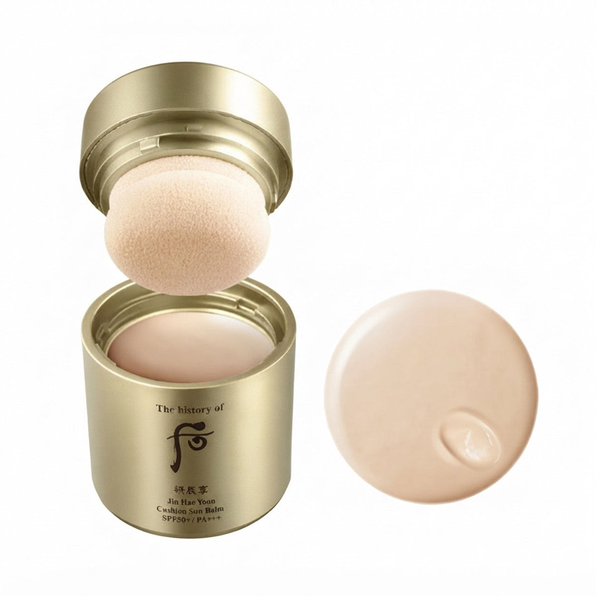 The History of Whoo Gongjinhyang Jin Hae Yoon Cushion Sun Balm SPF50+ PA+++ — 1 x 13 g