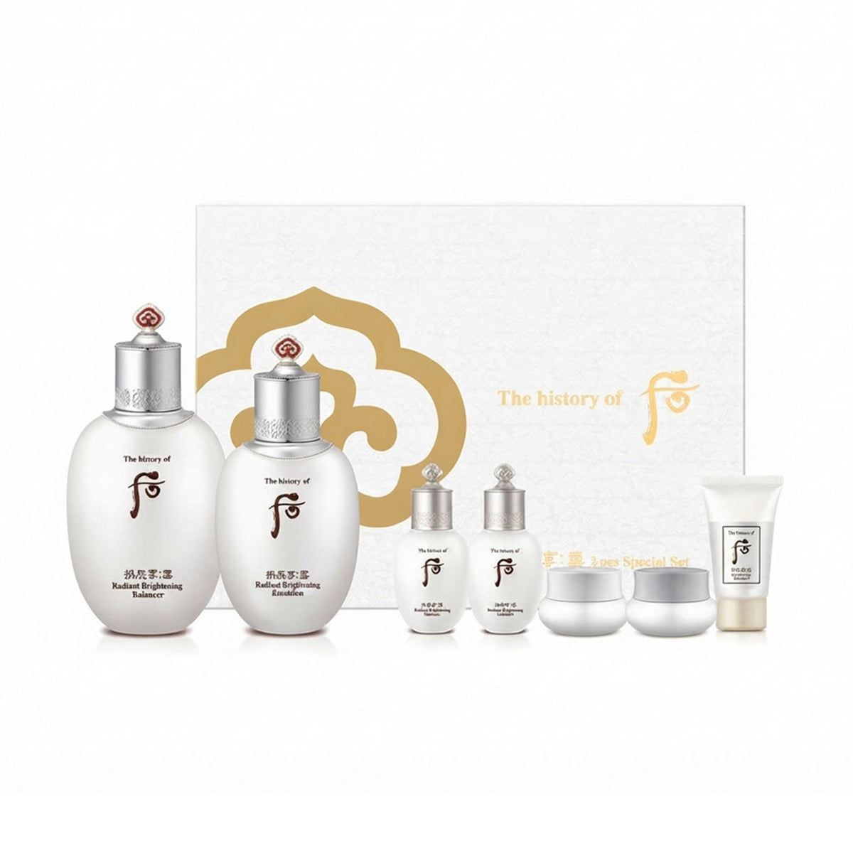 The History of Whoo Gongjinhyang: Seol Radiant White 2-Piece Special Set — 1 x 1040 g
