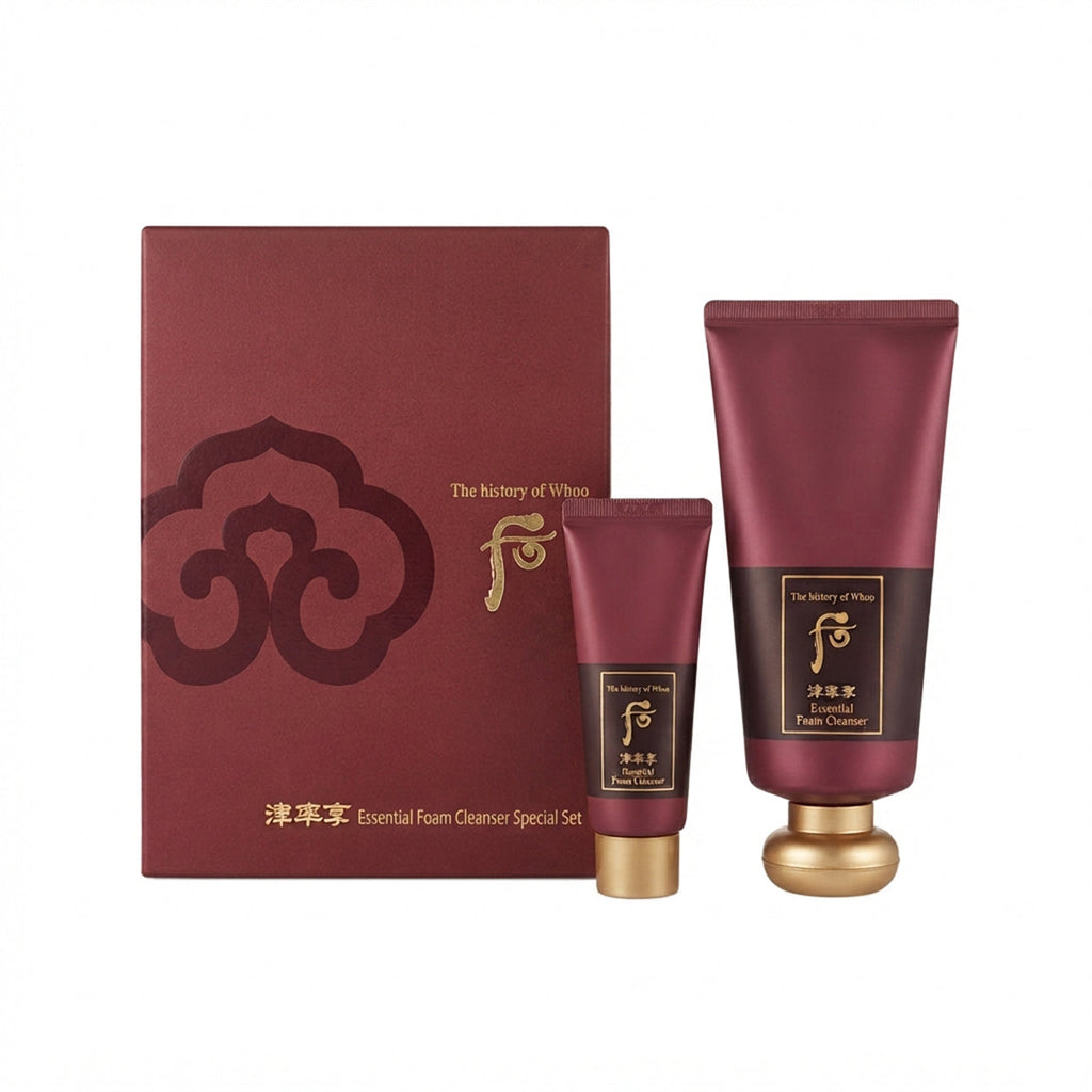 The History of Whoo Jinyulhyang Essential Foam Cleanser Special Set — 360 g