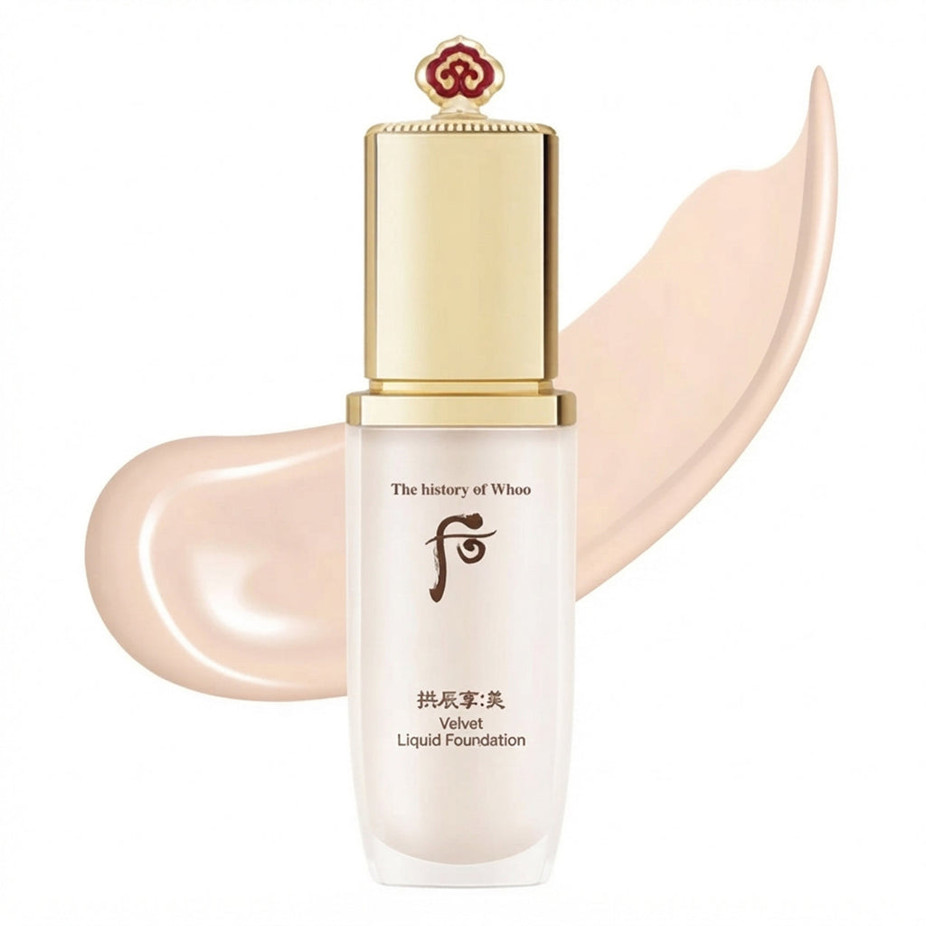 The History of Whoo Mi Velvet Liquid Foundation SPF30 PA++ — Shade 21