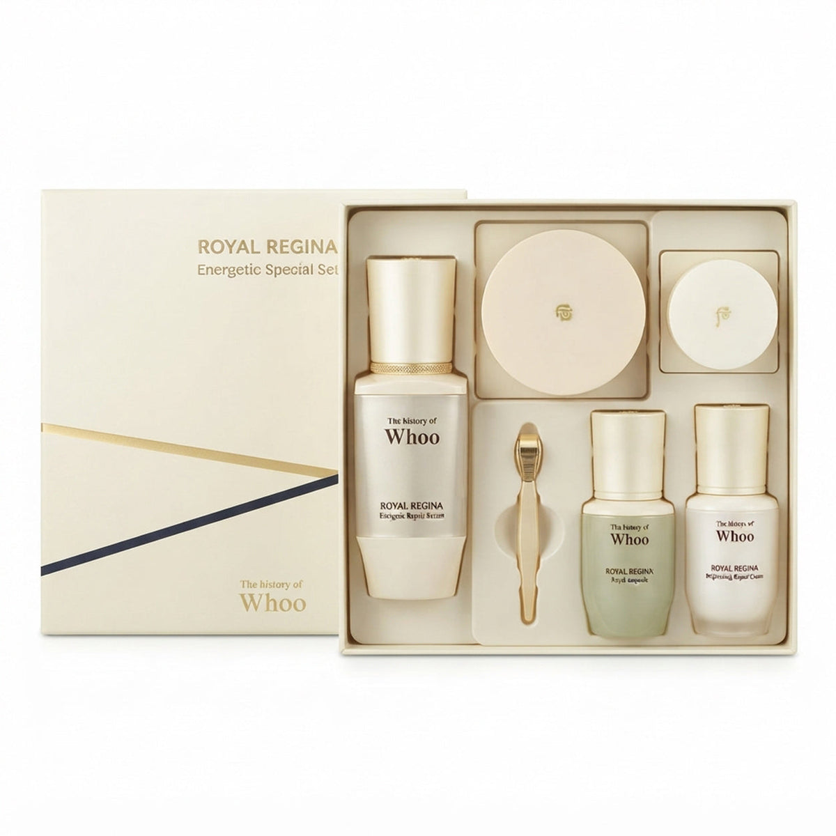 The History of Whoo Royal Regina Drop Treatment Special Set