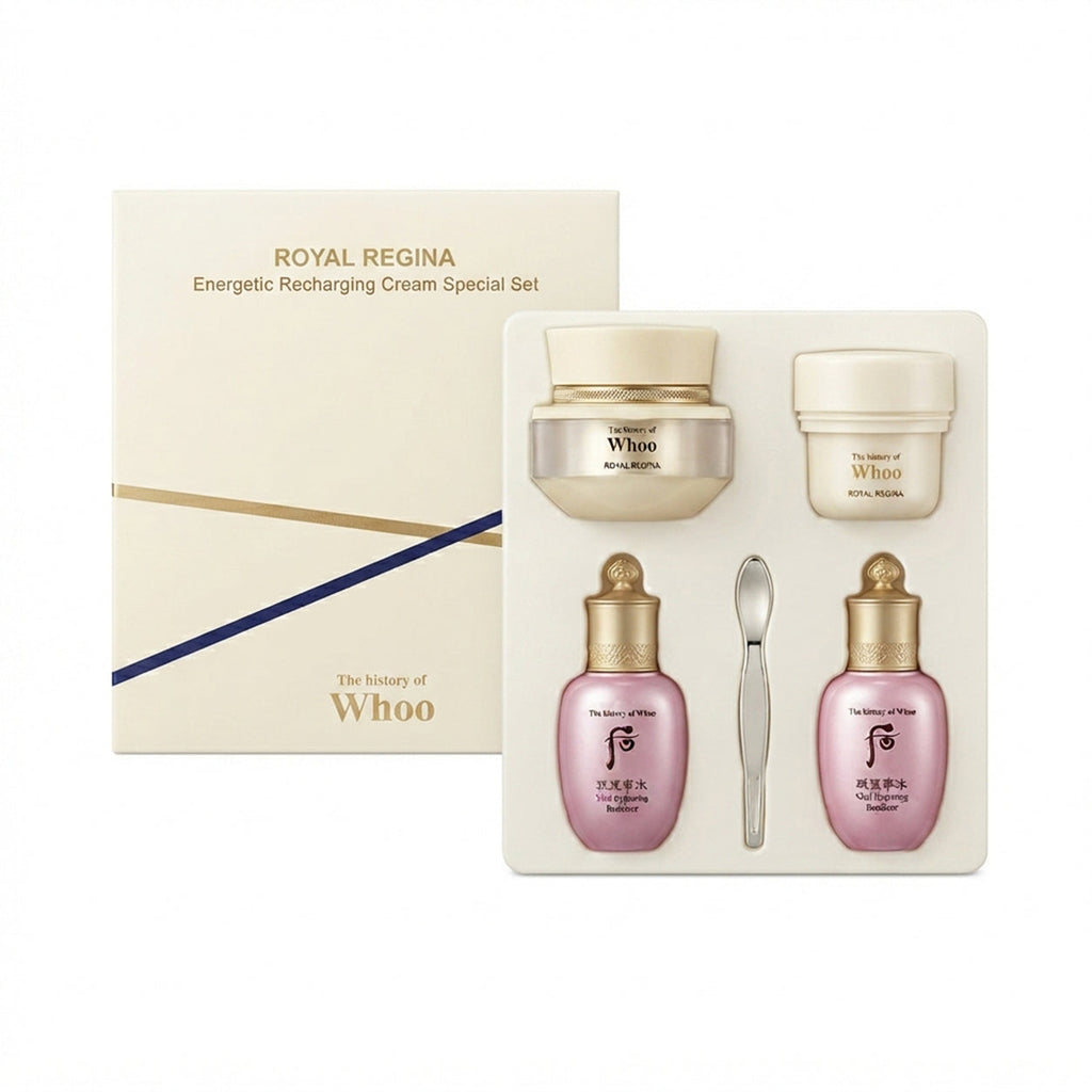 The History of Whoo Royal Regina Energetic Recharging Cream Special Set — 1 x 510 g
