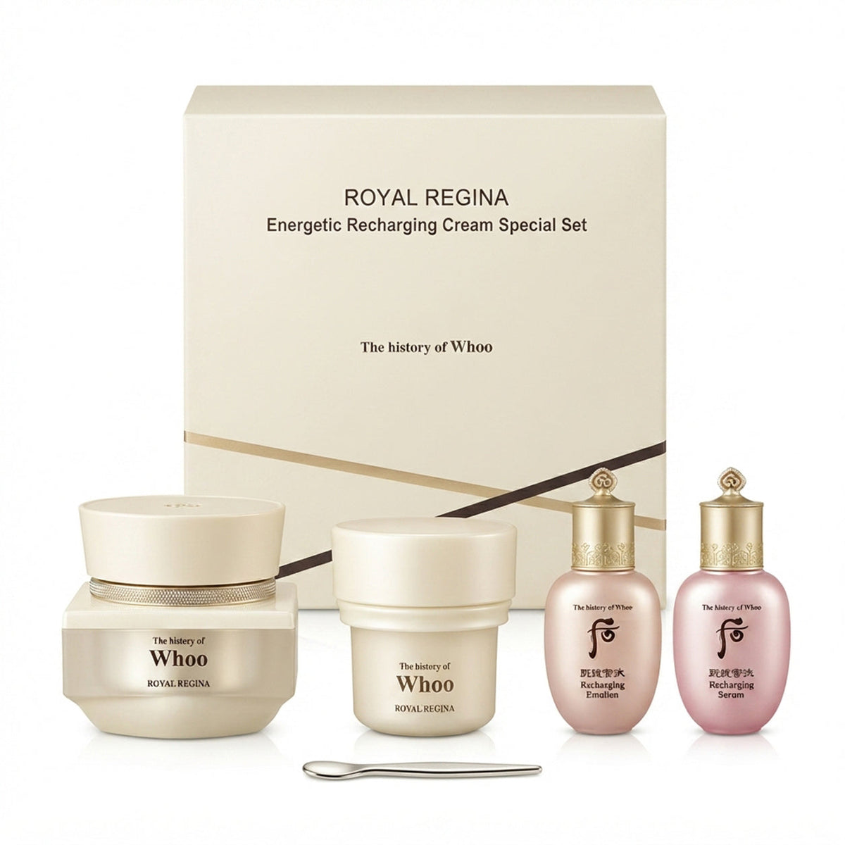 The History of Whoo Royal Regina Energetic Recharging Cream Special Set — 1 x 510 g