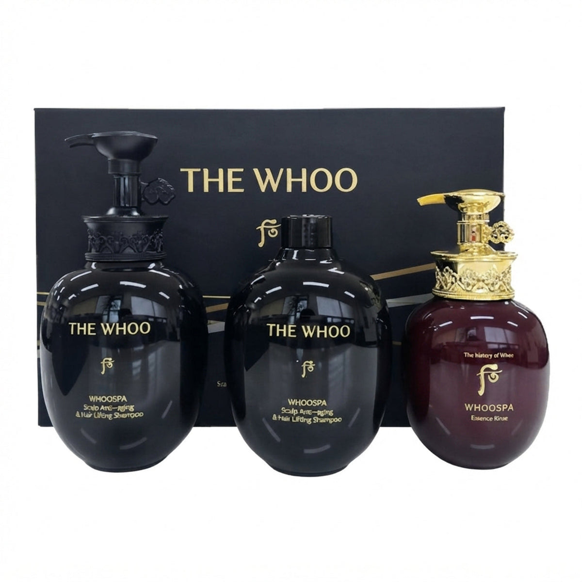 The History of Whoo WhooSpa Scalp Anti-Aging and Hair Lifting Shampoo Special Set — 1 x 1520 g
