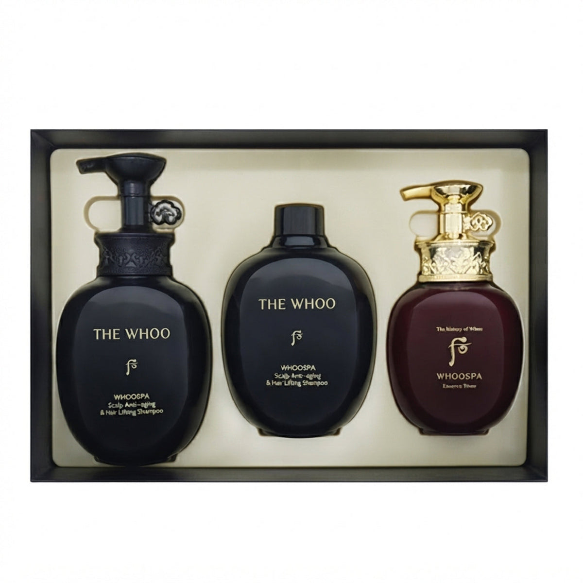 The History of Whoo WhooSpa Scalp Anti-Aging and Hair Lifting Shampoo Special Set — 1 x 1520 g