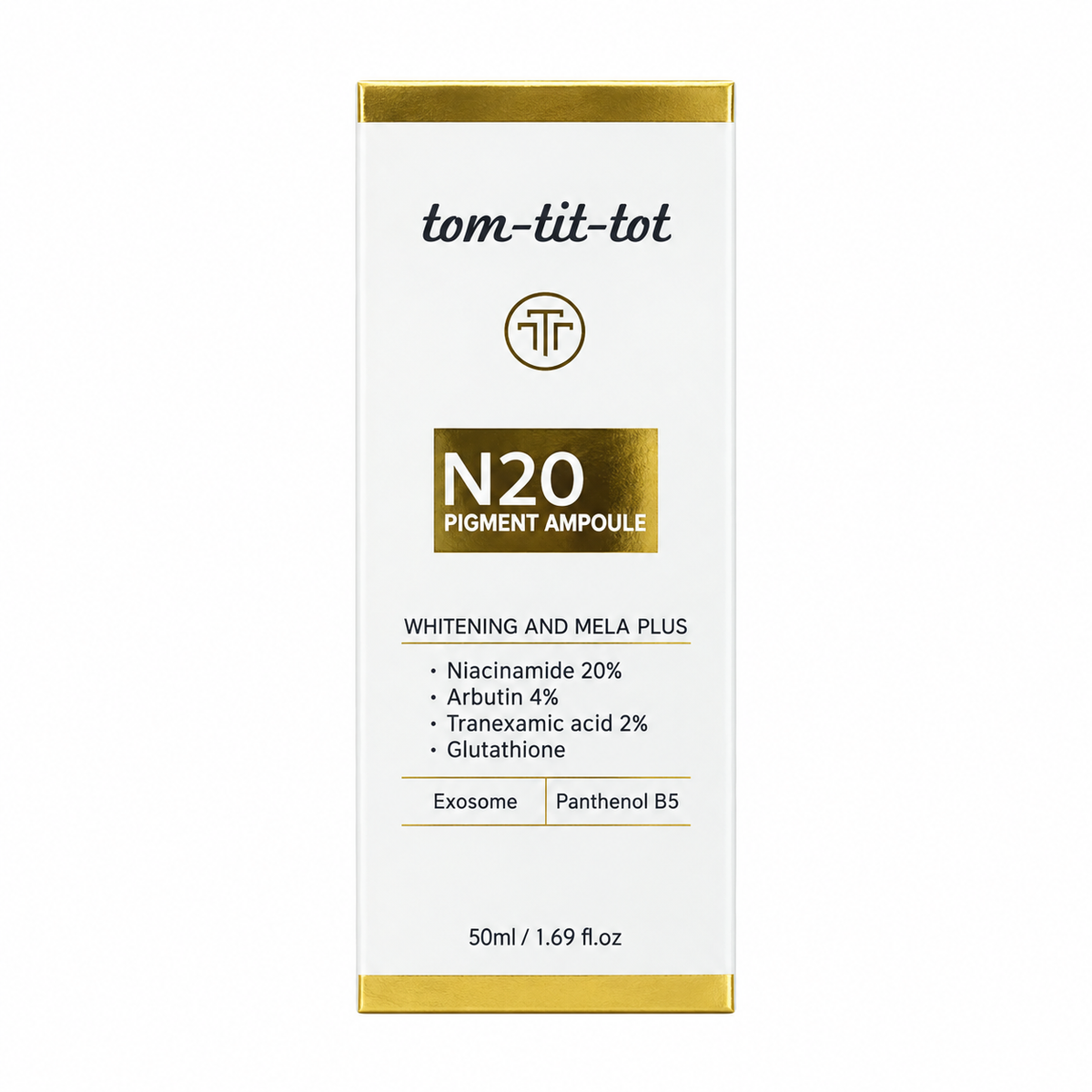 TOM-TIT-TOT N20 Pigment Ampoule Whitening and Mela Plus — 1 x 120 g