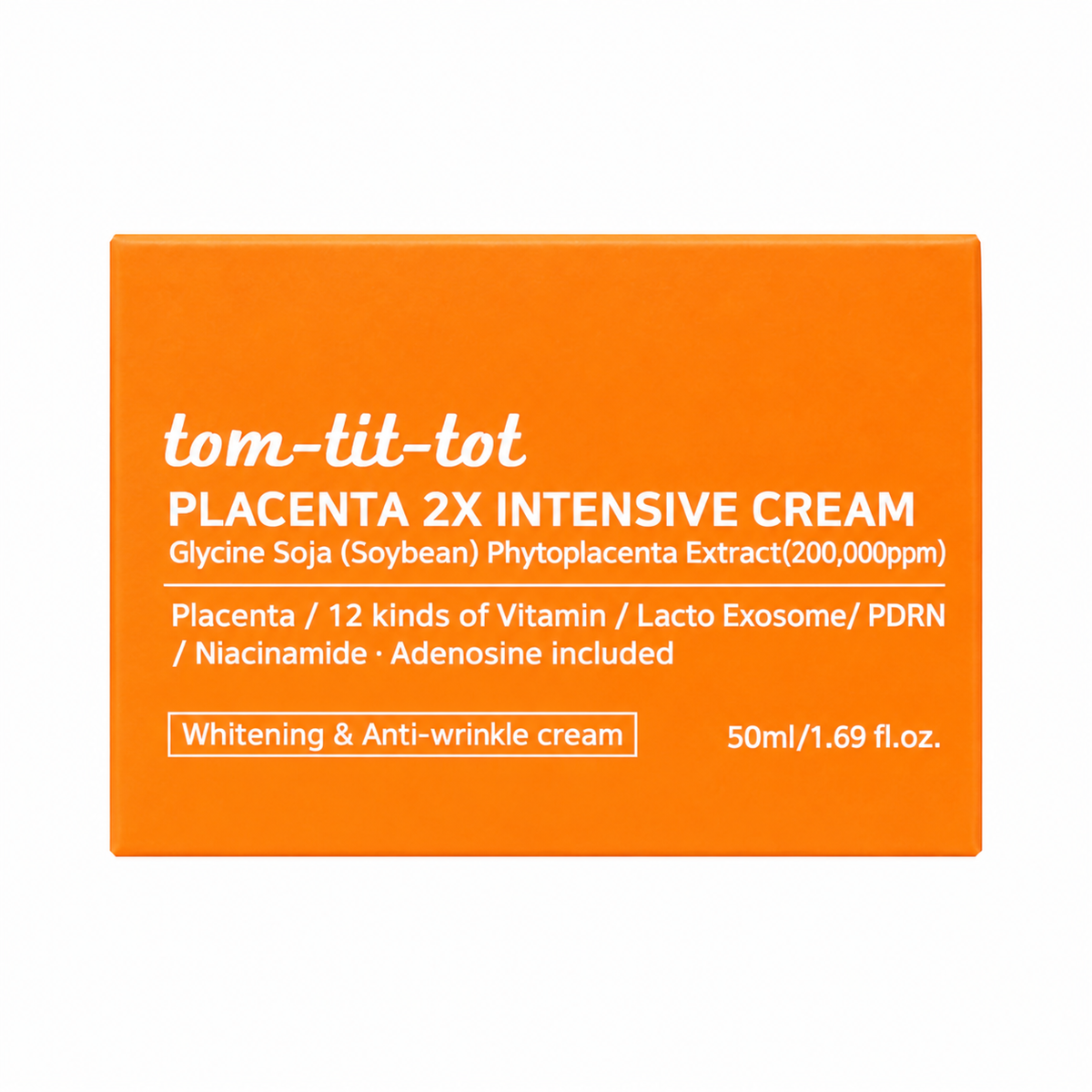 TOM-TIT-TOT Placenta 2X Intensive Cream — 210 g
