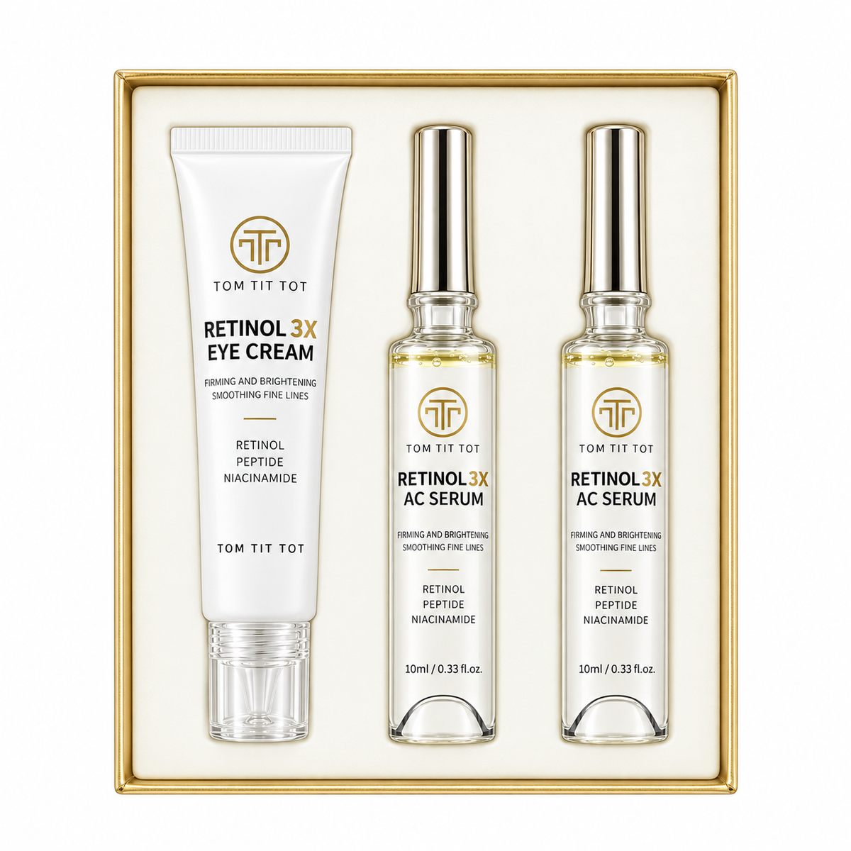TOM-TIT-TOT Retinol 3X Expert Duo Set — 1 x 260 g