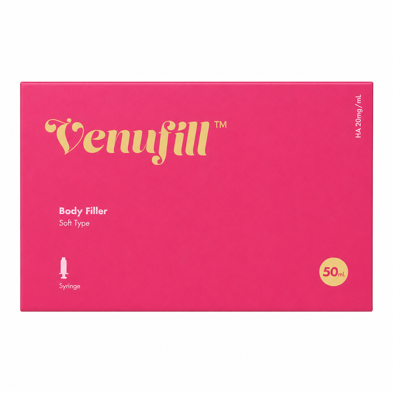 Філер на основі зшитої гіалуронової кислоти Venufill (твердий / м'який), 50 мл
