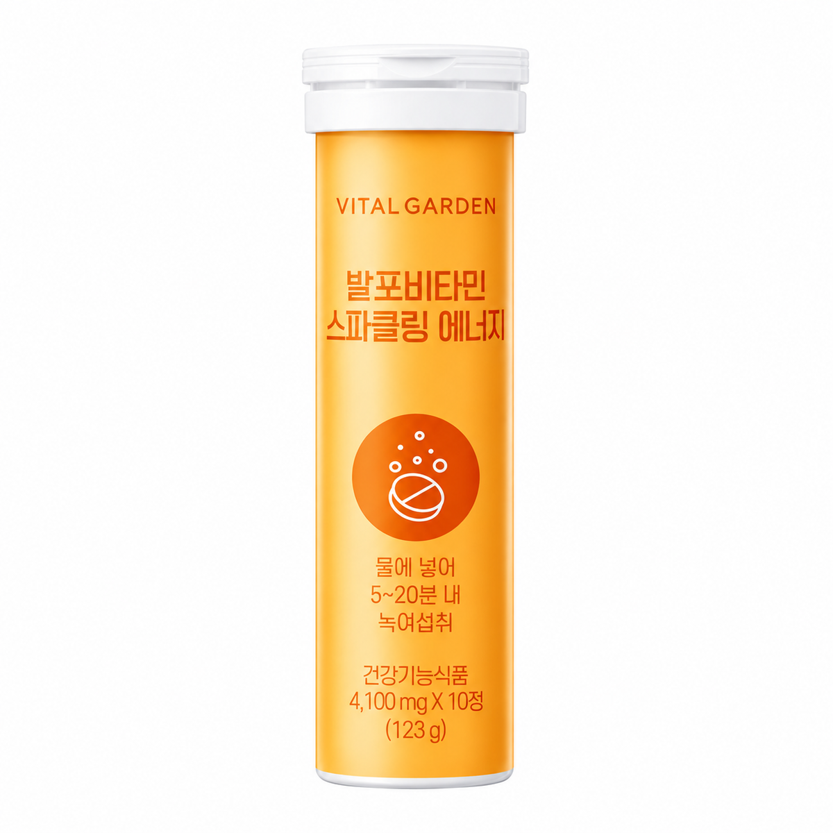 Vital Garden Sparkling Energy Vitamins — 1 x 185 g