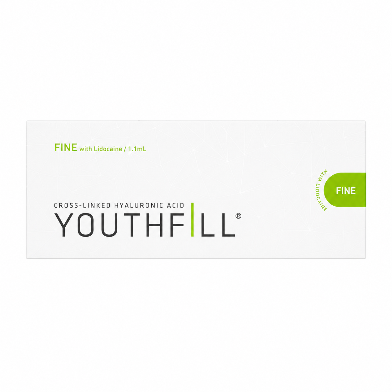 Youthfill Cross-Linked Hyaluronic Acid Dermal Filler Lidocaine (Shape / Deep / Fine) – 1 x 1.0 mL